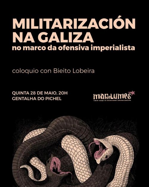 Coloquio: Militarización na Galiza no marco da ofensiva imperialista
