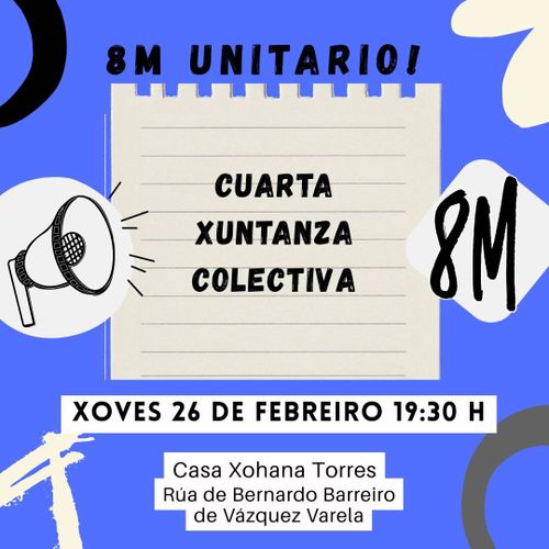 Asembleas organizativas para un 8M unitario