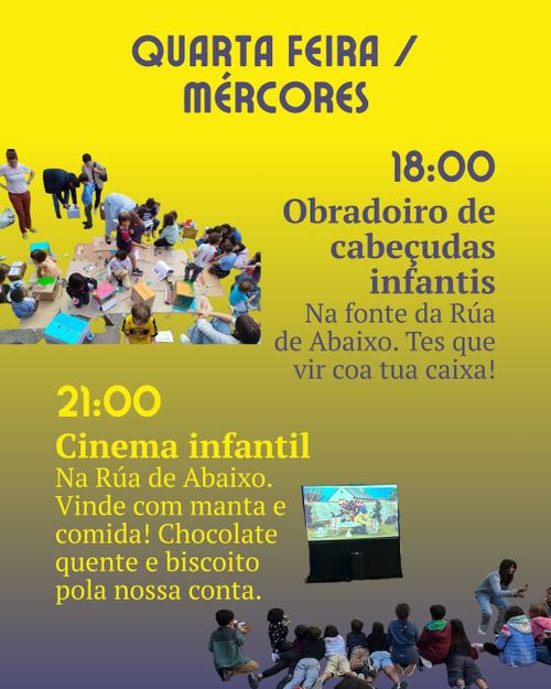 Obradoiro de cabeçudas infantis