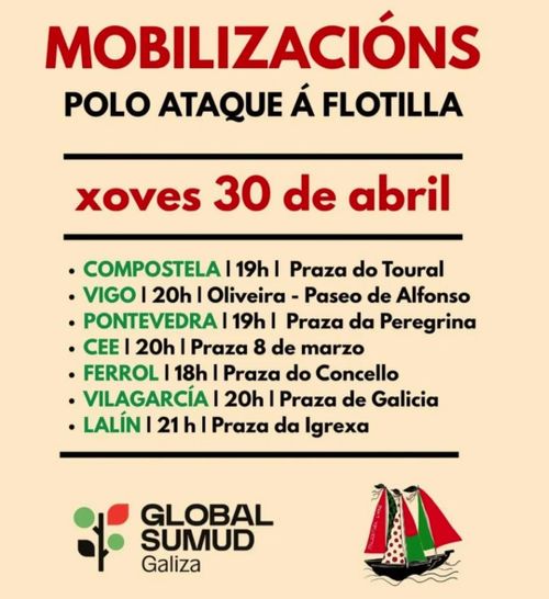 Mobilización polo ataque á Flotilla